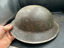 Load image into Gallery viewer, Original WW2 British Army Mk2 Combat Helmet Shell - South African Production - The Militaria Shop