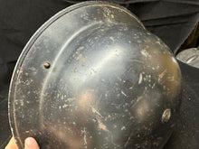 Charger l'image dans la galerie, Original WW2 British Civil Defence Home Front Helmet, Liner & Chinstrap Set - The Militaria Shop