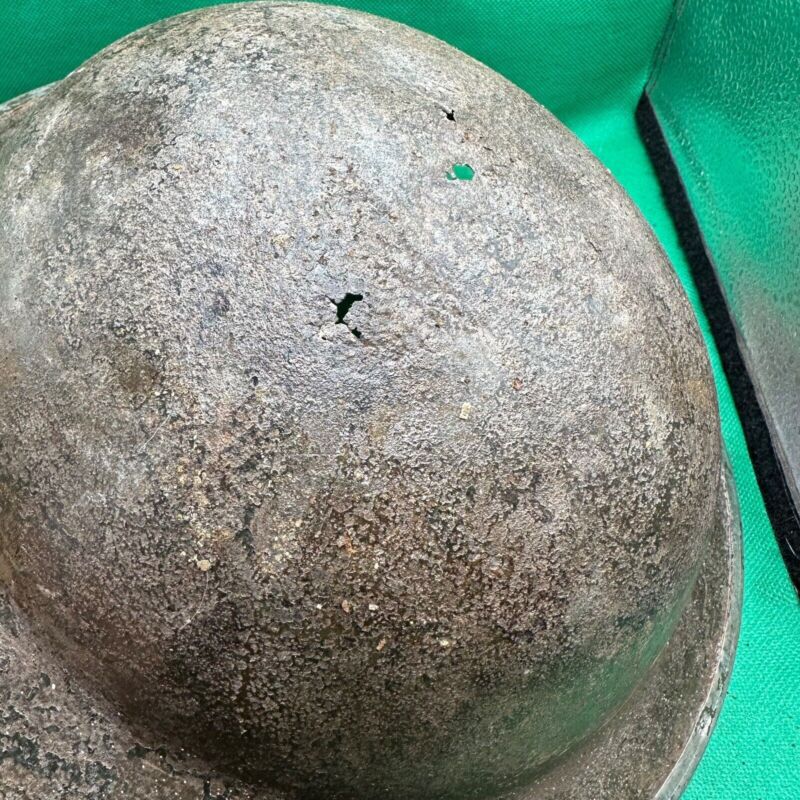 British Army Mk2 Brodie Helmet - Original WW2 - South African Manufactured - The Militaria Shop