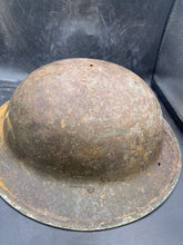 Charger l'image dans la galerie, Original WW2 British Army Mk2 Combat Helmet Shell - South African Manufactured - The Militaria Shop