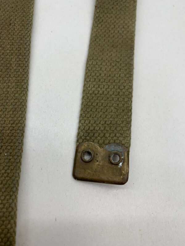 Original WW2 British Army 37 Pattern L Straps Pair - Wartime Dated - The Militaria Shop
