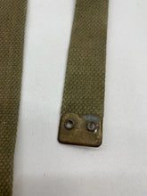 Load image into Gallery viewer, Original WW2 British Army 37 Pattern L Straps Pair - Wartime Dated - The Militaria Shop