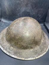 Load image into Gallery viewer, Original WW2 British Army Mk2 Combat Helmet Shell - South African Manufactured - The Militaria Shop