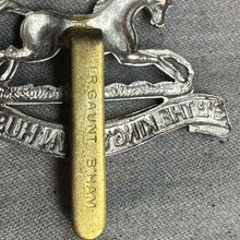 Load image into Gallery viewer, Original WW2 British Army Cap Badge - 3rd The King's Own Hussars - The Militaria Shop