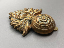 Load image into Gallery viewer, Original British Army WW2 Royal Fusiliers Cap Badge - The Militaria Shop