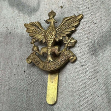 Load image into Gallery viewer, Original WW2 British Army Cap Badge - 26th Hussars - The Militaria Shop
