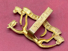 Load image into Gallery viewer, WW1 / WW2 British Army BERKSHIRE REGIMENT Brass Other Ranks Side Cap Badge. - The Militaria Shop