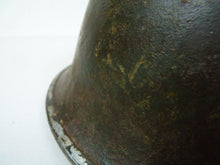 Load image into Gallery viewer, Original Mk3 Canadian / British Army WW2 Turtle Helmet High Rivet - The Militaria Shop