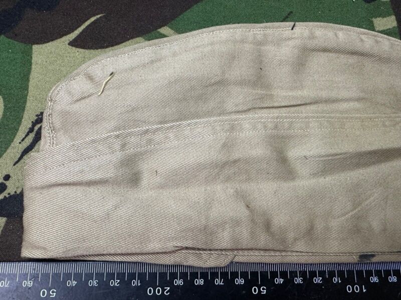 Original WW2 US Army Garrison Side Cap Hat - Old Stock - Combat Servicable - The Militaria Shop