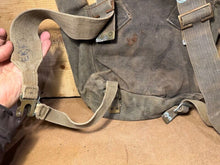 Load image into Gallery viewer, Original WW2 British Army / RAF 37 Pattern Small Pack & L Strap Set - The Militaria Shop