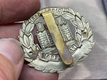 Load image into Gallery viewer, Original British Army WW1 / WW2 Northamptonshire Regiment Cap Badge - The Militaria Shop