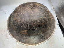 Load image into Gallery viewer, Original WW2 British Army Mk2 Army Combat Helmet - South African Manufactured - The Militaria Shop
