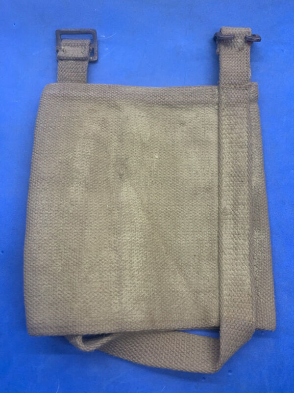 WW2 British Army / RAF 37 Pattern Webbing Water Bottle Carrier Harness 1945 Date - The Militaria Shop