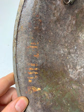 Load image into Gallery viewer, Mk3 Canadian / British Army Original WW2 Turtle Helmet High Rivet - The Militaria Shop