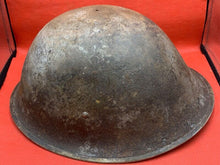 Lade das Bild in den Galerie-Viewer, Mk3 Turtle Helmet - Original WW2 British / Canadian Army Combat Helmet - The Militaria Shop
