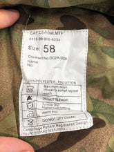 Load image into Gallery viewer, Genuine British Army MultiCam MTP Camouflage Combat Cap - Size 58cm - The Militaria Shop