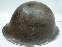 Load image into Gallery viewer, Original WW2 British / Canadian Mk3 Turtle Helmet Untouched Paint - The Militaria Shop