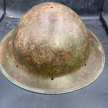 Load image into Gallery viewer, Original WW2 British Army Mk2 Combat Helmet Shell - South African Manufactured - The Militaria Shop