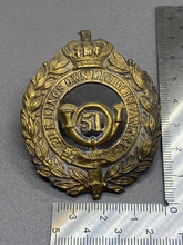 Load image into Gallery viewer, Original British Army - 51st (2nd Yorkshire West Riding) Glengarry Badge - The Militaria Shop