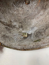 Charger l'image dans la galerie, Mk3 Canadian / British Army Original WW2 Turtle Helmet High Rivet - The Militaria Shop