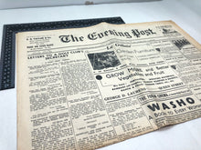 Load image into Gallery viewer, Original WW2 British Newspaper Channel Islands Occupation Jersey - May 1941 - The Militaria Shop