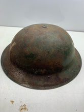 Load image into Gallery viewer, Original WW2 British Home Front Civil Defence Wardens Helmet & Liner - The Militaria Shop