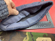 Lade das Bild in den Galerie-Viewer, WW2 British RAF Royal Air Force Enlisted Man's Blue Side Cap. Dated 1944. - The Militaria Shop