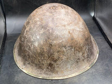 Load image into Gallery viewer, Original WW2 British / Canadian Army Mk3 Turtle Helmet - The Militaria Shop