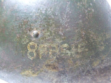Load image into Gallery viewer, Mk3 Canadian / British Army Original WW2 Turtle Helmet High Rivet - The Militaria Shop