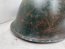 Load image into Gallery viewer, Original WW2 British / Canadian Army Mk3 Turtle Helmet - The Militaria Shop