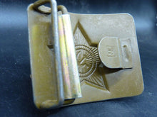 Lade das Bild in den Galerie-Viewer, Original WW2 USSR Russian Soldiers Army Brass Belt Buckle - The Militaria Shop
