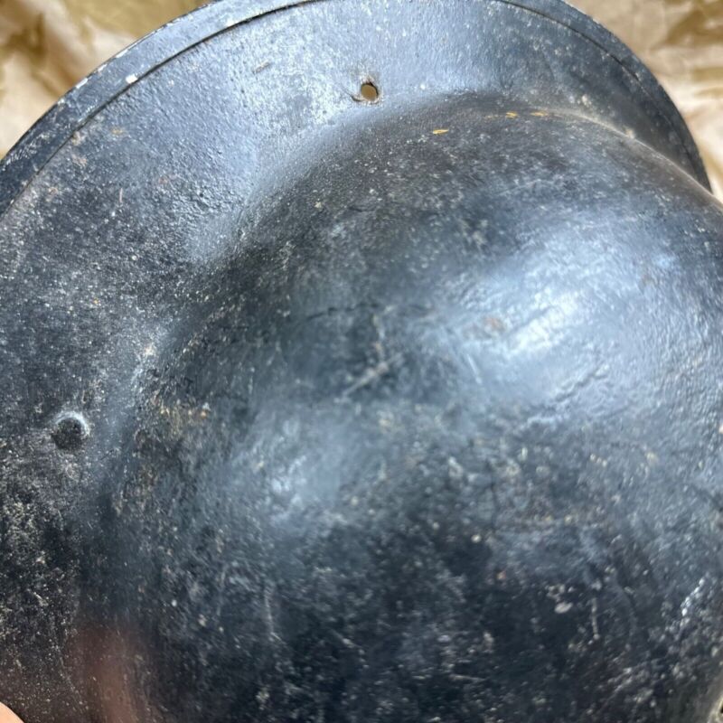 British Army Mk2 Brodie Helmet - Original WW2 - South African Manufactured - The Militaria Shop