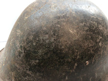 Load image into Gallery viewer, WW2 Canadian / British Army Mk3 Turtle Helmet Shell Original - The Militaria Shop