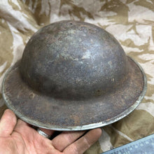 Load image into Gallery viewer, British Army Mk2 Brodie Helmet - Original WW2 - South African Manufactured - The Militaria Shop