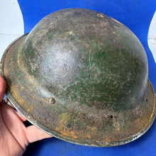 Load image into Gallery viewer, Original WW2 British Army Mk2 Combat Helmet Shell - South African Manufactured - The Militaria Shop