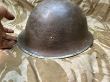 Lade das Bild in den Galerie-Viewer, WW2 Mk3 High Rivet Turtle - British / Canadian Army Helmet - Nice Original - The Militaria Shop