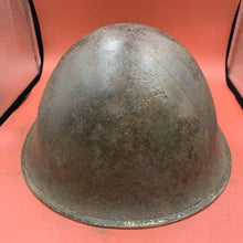 Charger l'image dans la galerie, Original British / Canadian Army WW2 Soldiers Military Combat Mk3 Turtle Helmet - The Militaria Shop