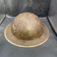 Load image into Gallery viewer, Original WW2 British Army Mk2 Combat Helmet Shell - South African Manufactured - The Militaria Shop