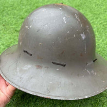 Load image into Gallery viewer, Original WW2 British Home Front Civillian Zuckerman Helmet & Liner - 1941 Da - The Militaria Shop