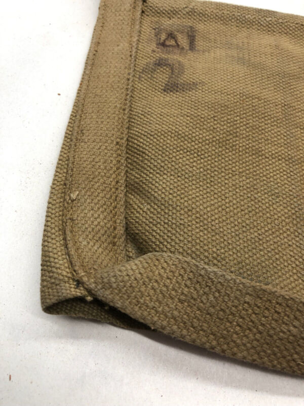 WW2 British Army 37 Pattern Webbing Water Bottle Carrier Harness - 1943 Dated - The Militaria Shop