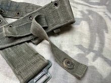 Load image into Gallery viewer, Original WW2 British Army 44 Pattern Soldiers Belt - 36" Waist - The Militaria Shop