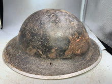 Load image into Gallery viewer, Original WW2 British Army Mk2 Army Combat Helmet - South African Manufactured - The Militaria Shop