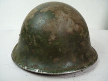 Load image into Gallery viewer, Original Mk3 Canadian / British Army WW2 Turtle Helmet High Rivet - The Militaria Shop