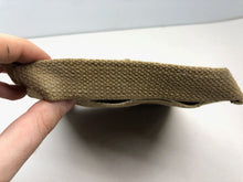 Load image into Gallery viewer, WW2 British Army 37 Pattern Webbing Water Bottle Carrier Harness - 1943 Dated - The Militaria Shop