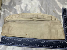 Load image into Gallery viewer, Original WW2 US Army Garrison Side Cap Hat - Old Stock - Combat Servicable - The Militaria Shop