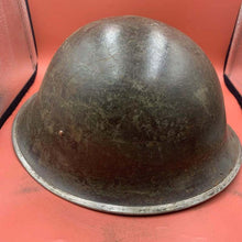 Charger l'image dans la galerie, Original British / Canadian Army WW2 Soldiers Military Combat Mk3 Turtle Helmet - The Militaria Shop