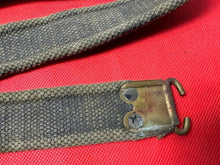 Load image into Gallery viewer, Original 37 Pattern British Army SMLE Sling - 1950 Dated - WW2 Pattern - The Militaria Shop