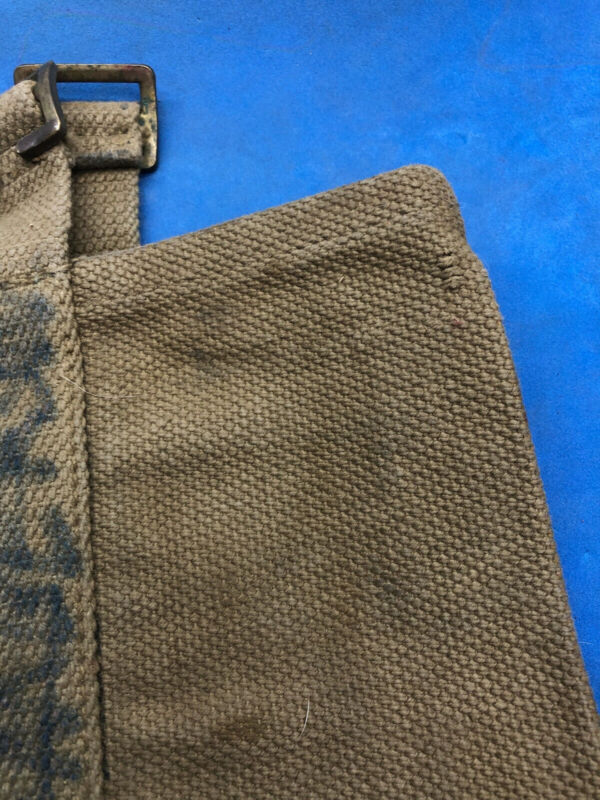 WW2 British Army 37 Pattern Webbing Water Bottle Carrier Harness - 1945 Dated - The Militaria Shop