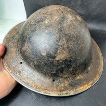 Load image into Gallery viewer, Original WW2 British Army Mk2 Combat Helmet Shell - South African Manufactured - The Militaria Shop