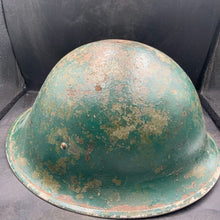 Charger l'image dans la galerie, British / Canadian Army WW2 Mk3 Turtle Helmet - Original WW2 Helmet - The Militaria Shop